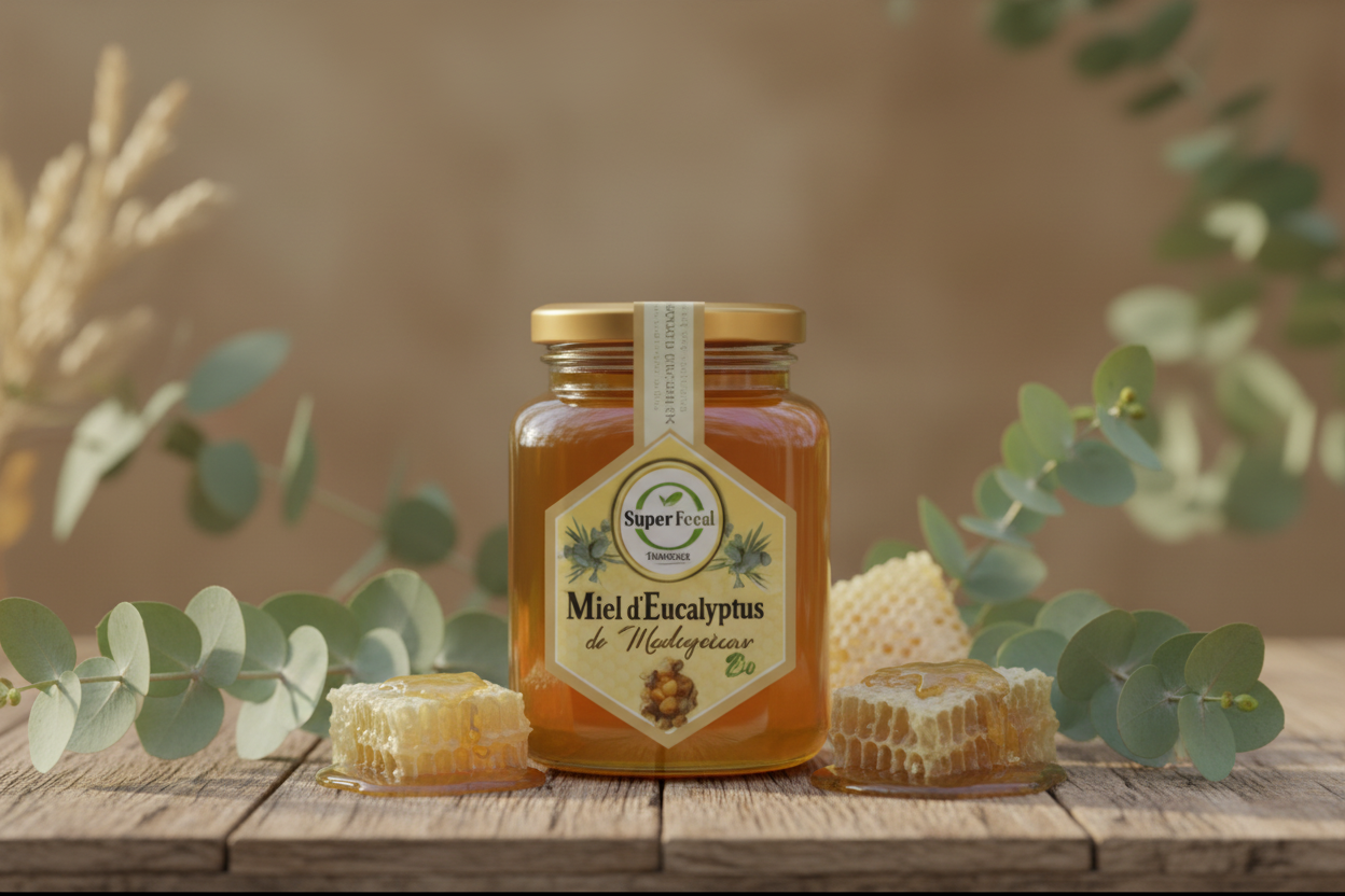 Miel d'Eucalyptus Bio de Madagascar