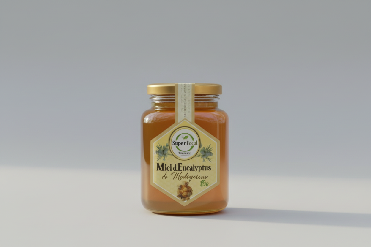 Miel d'Eucalyptus Bio de Madagascar