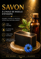 Savon Artisanal à l'Huile de Nigelle