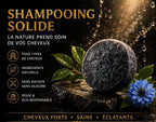 Shampoing Solide Purifiant – Huile & Graines de Nigelle
