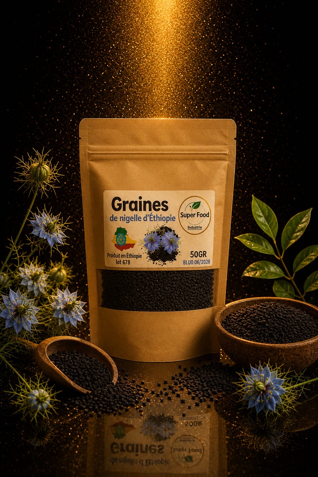 Graines de Nigelle d'Éthiopie (50g)