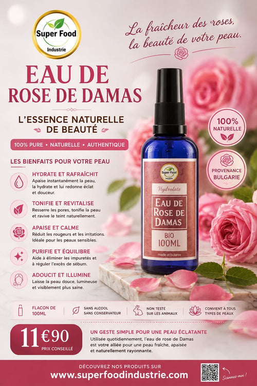Eau de Rose de Damas Bio