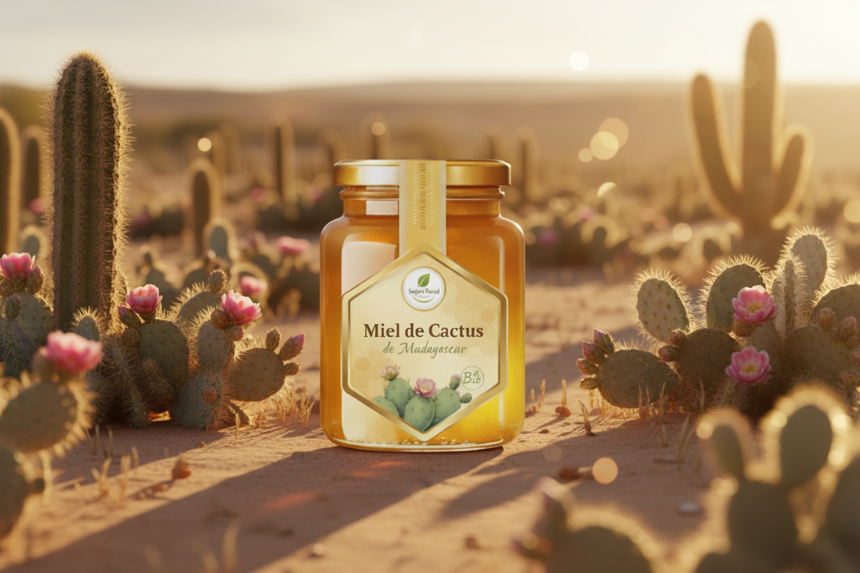 Miel de Cactus Bio de Madagascar