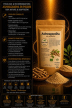 Poudre d'Ashwagandha Bio (125g)