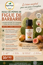 Huile de Pépins de Figue de Barbarie Bio 10ml – Madagascar