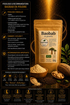 Poudre de Baobab Bio (100g)