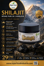 Résine Shilajit "Grade Or" 30g