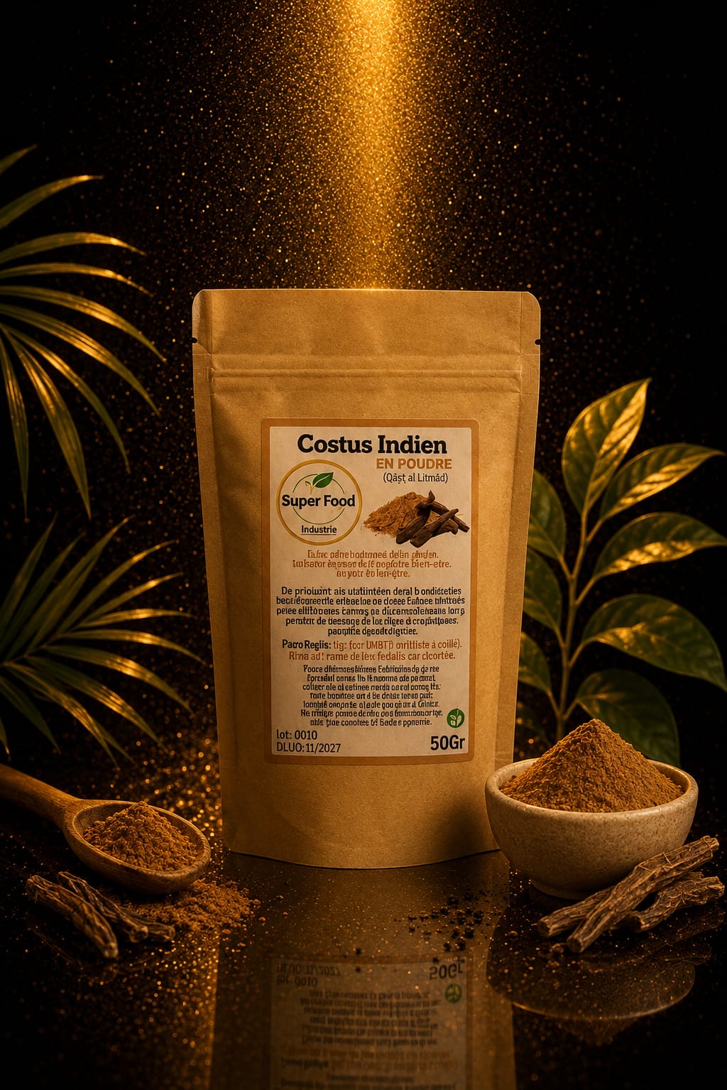 Poudre de Costus Indien (50g)