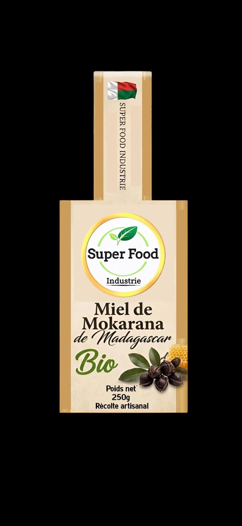 Miel de Mokarana Bio de Madagascar – La Rare Évasion Florale par Superfoodindustrie (250g)