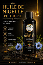 Huile de Nigelle d'Éthiopie (Habachia)