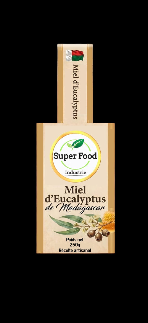 Miel d'Eucalyptus de Madagascar – Signature Boisée par Superfoodindustrie (250g)