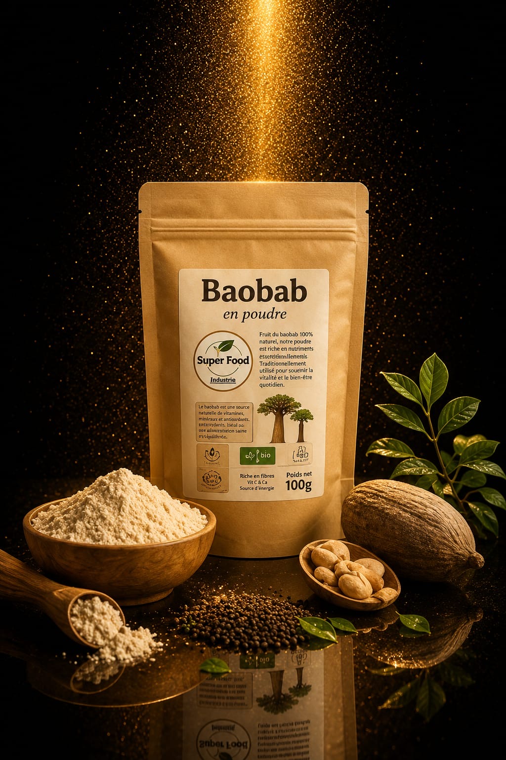Poudre de Baobab Bio (100g)