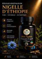 Gélules de Poudre de Nigelle (500 mg)