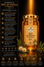Miel de Niaouli de Madagascar – Trésor Aromatique par Superfoodindustrie (250g)