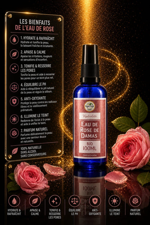 Eau de Rose de Damas Bio