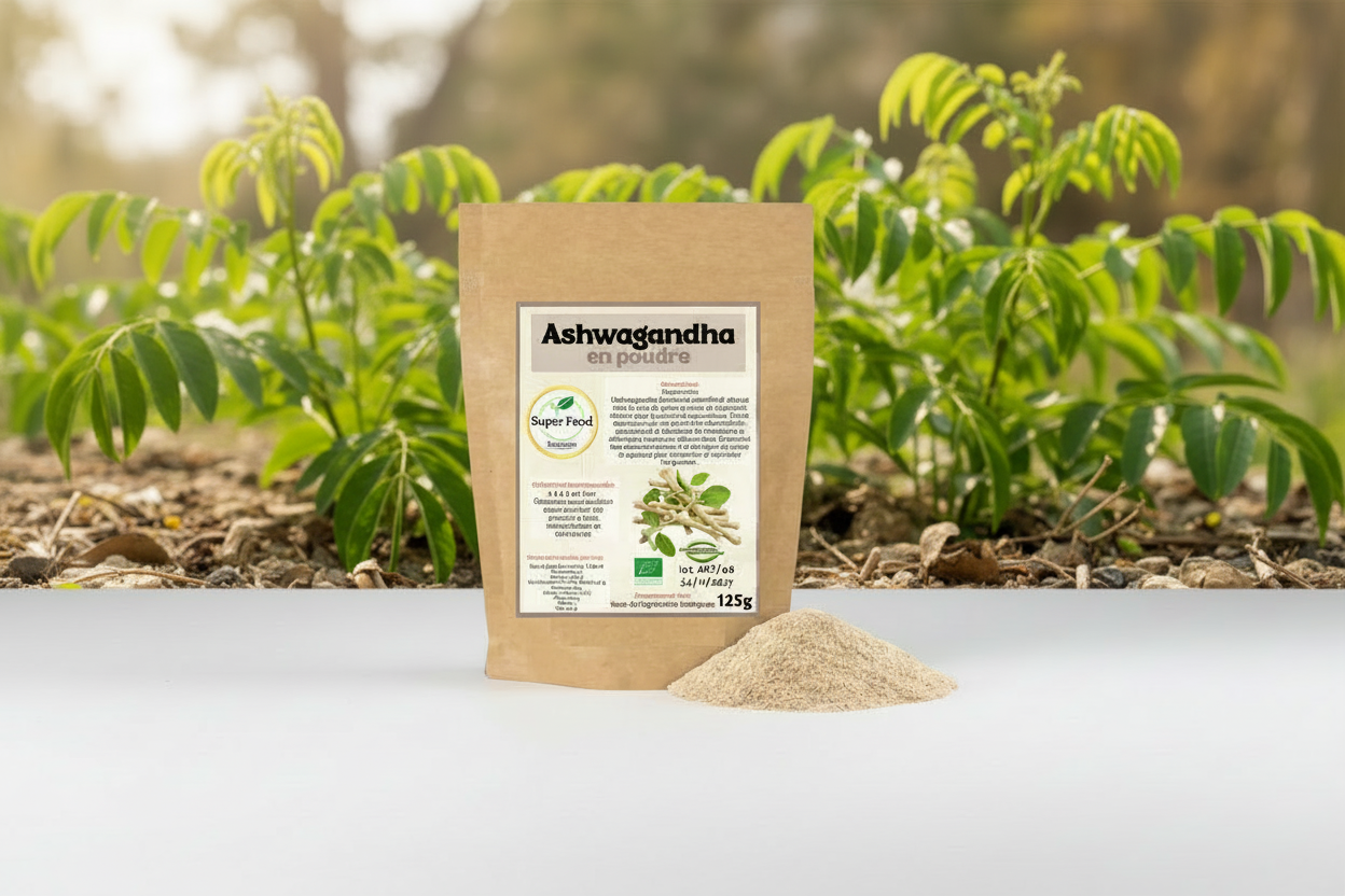 Poudre d'Ashwagandha Bio (125g)