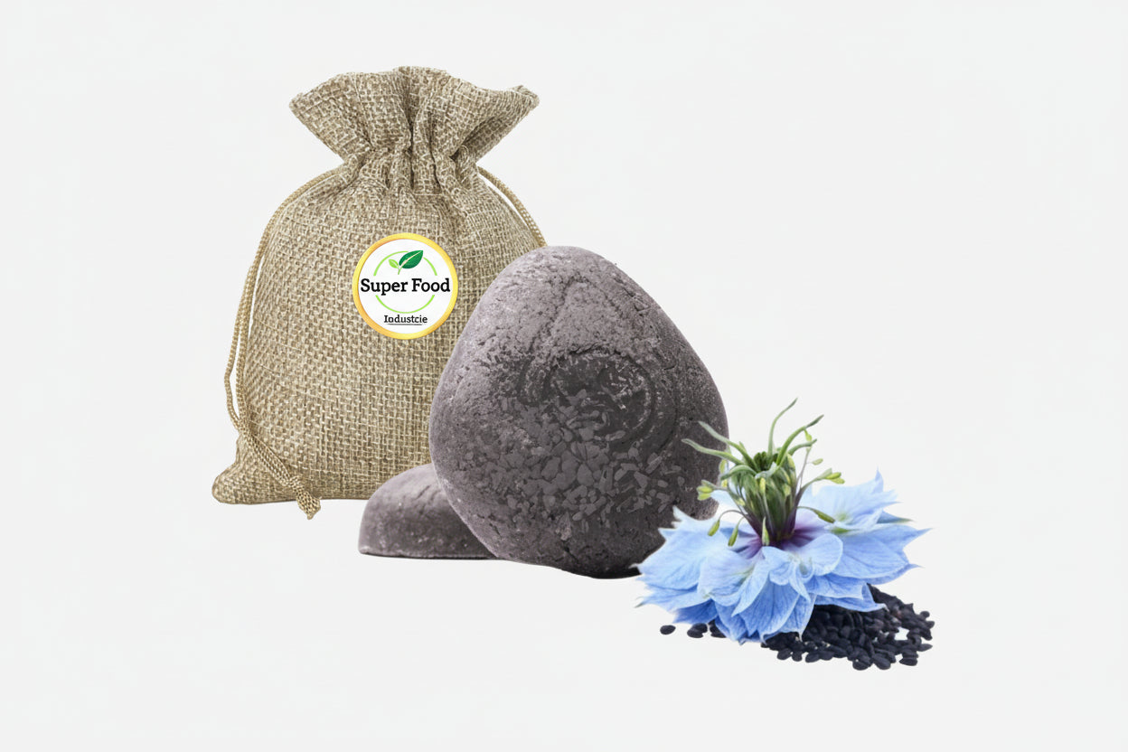 Shampoing Solide Purifiant – Huile & Graines de Nigelle