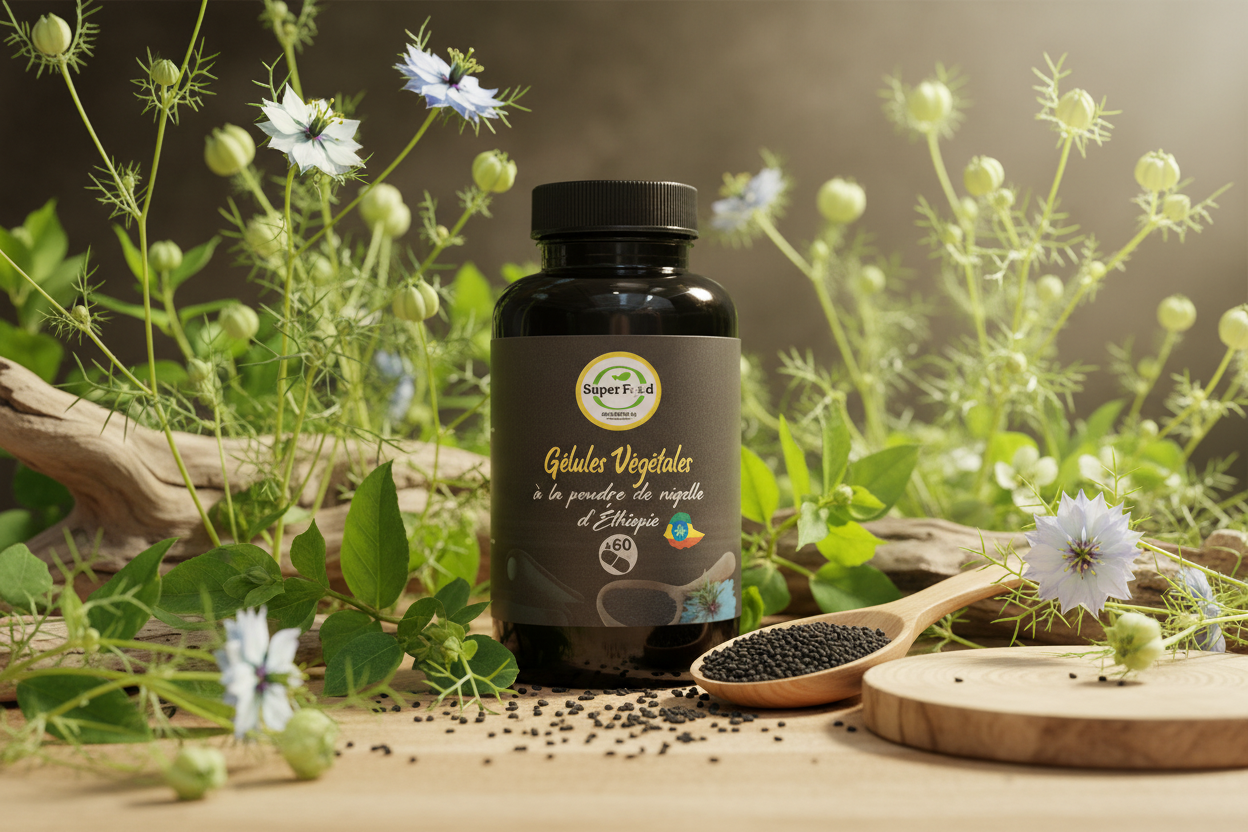 Gélules de Poudre de Nigelle (500 mg)