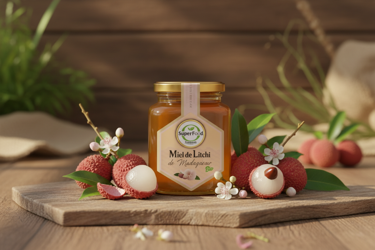 Miel de Litchi Bio de Madagascar